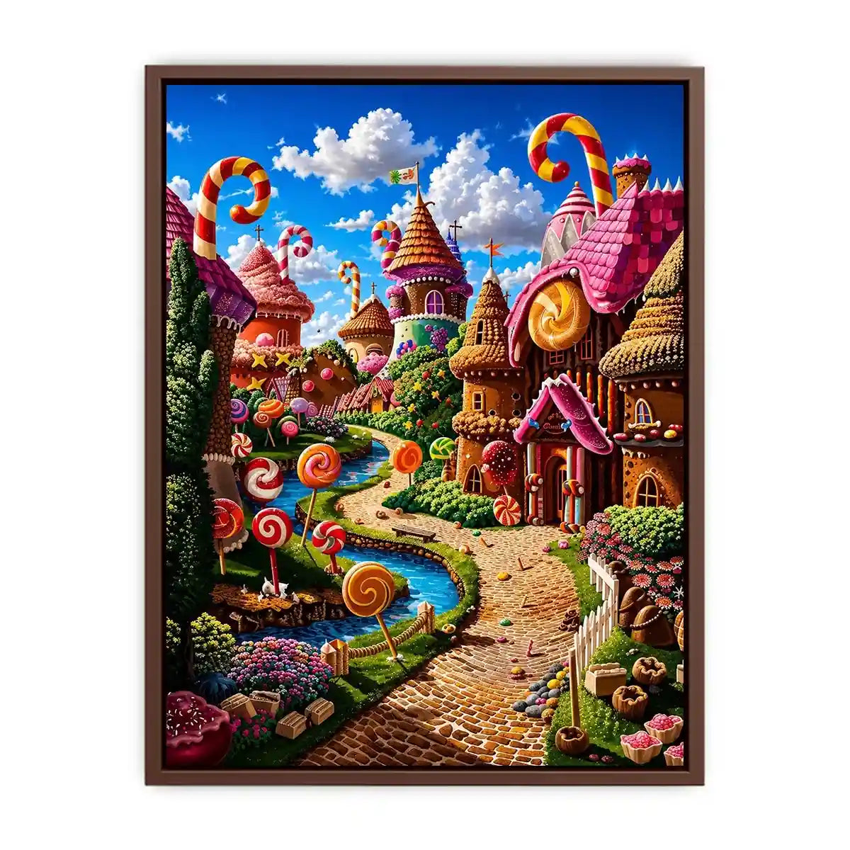 Cheerfull kids Canvas Print