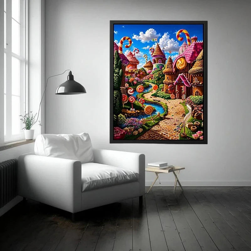 Cheerfull kids Canvas Print