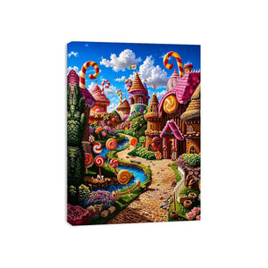 Cheerfull kids Canvas Print