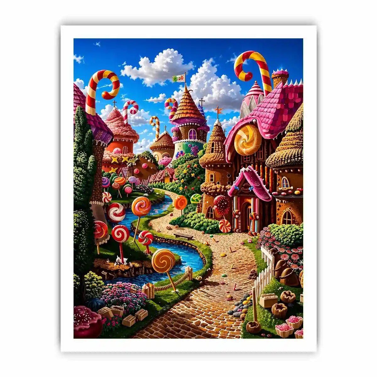 Cheerfull kids Canvas Print