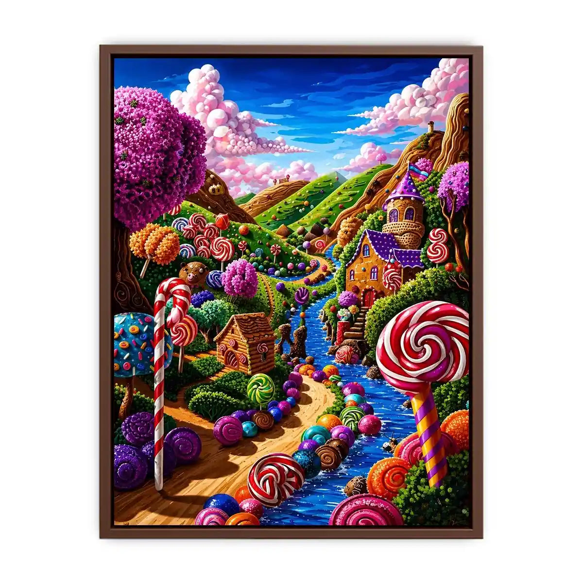 Cheerfull Candy kids Canvas Print