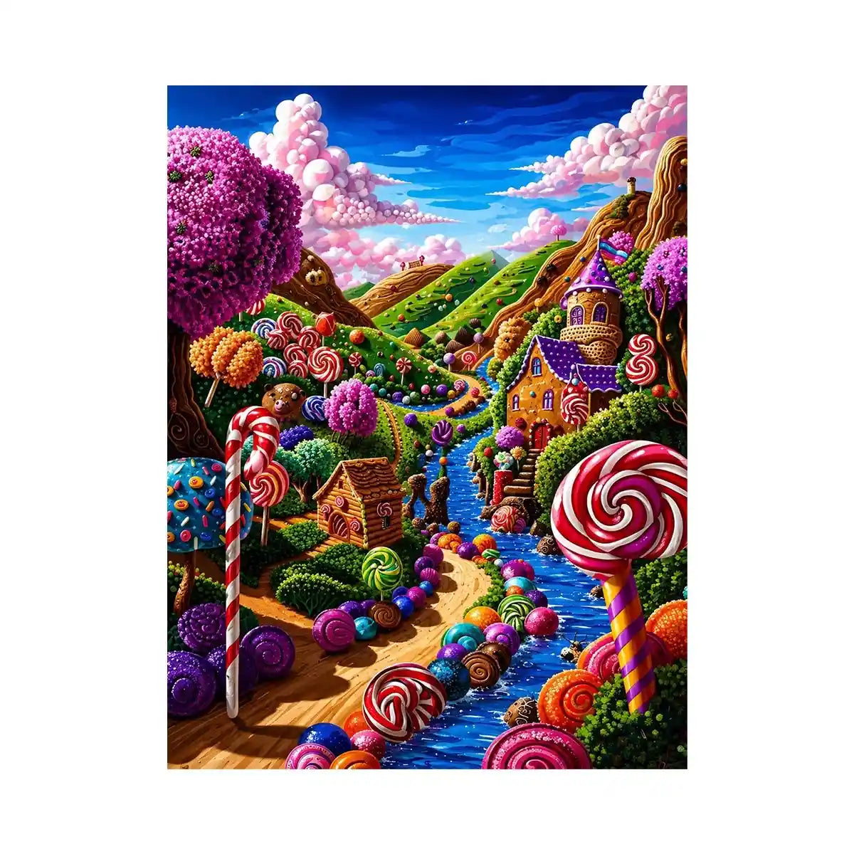 Cheerfull Candy kids Canvas Print
