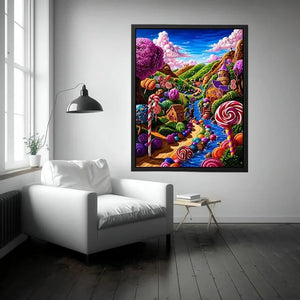 Cheerfull Candy kids Canvas Print