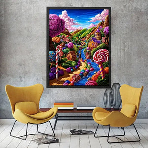 Cheerfull Candy kids Canvas Print