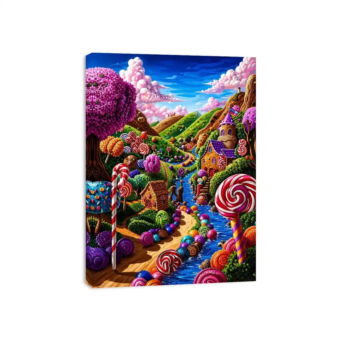 Cheerfull Candy kids Canvas Print