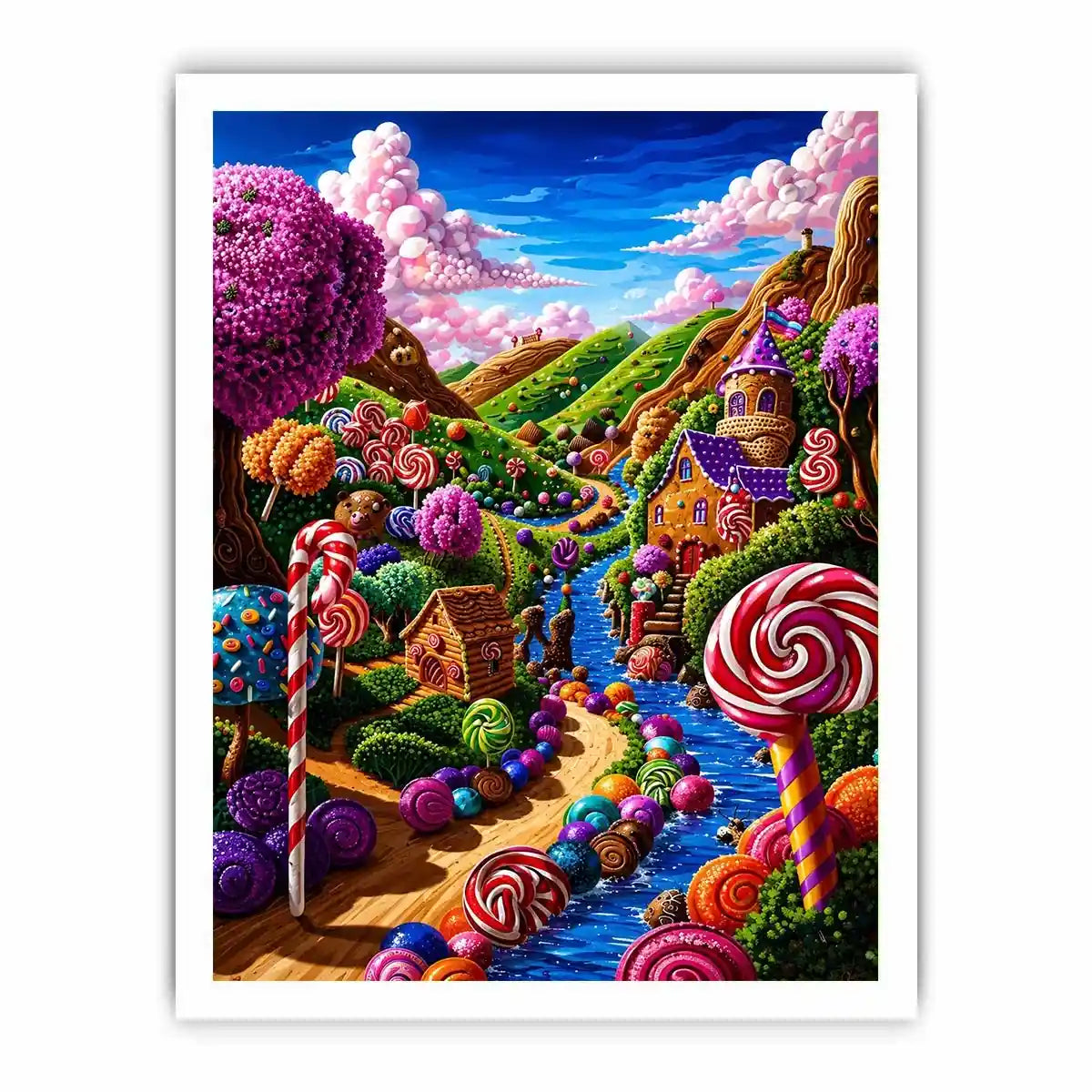 Cheerfull Candy kids Canvas Print