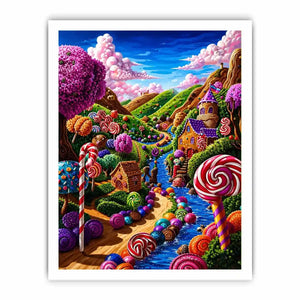 Cheerfull Candy kids Canvas Print