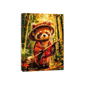 Tanuki Dog Canvas Print