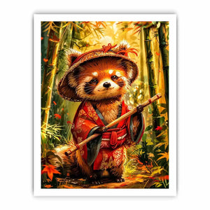 Tanuki Dog Canvas Print