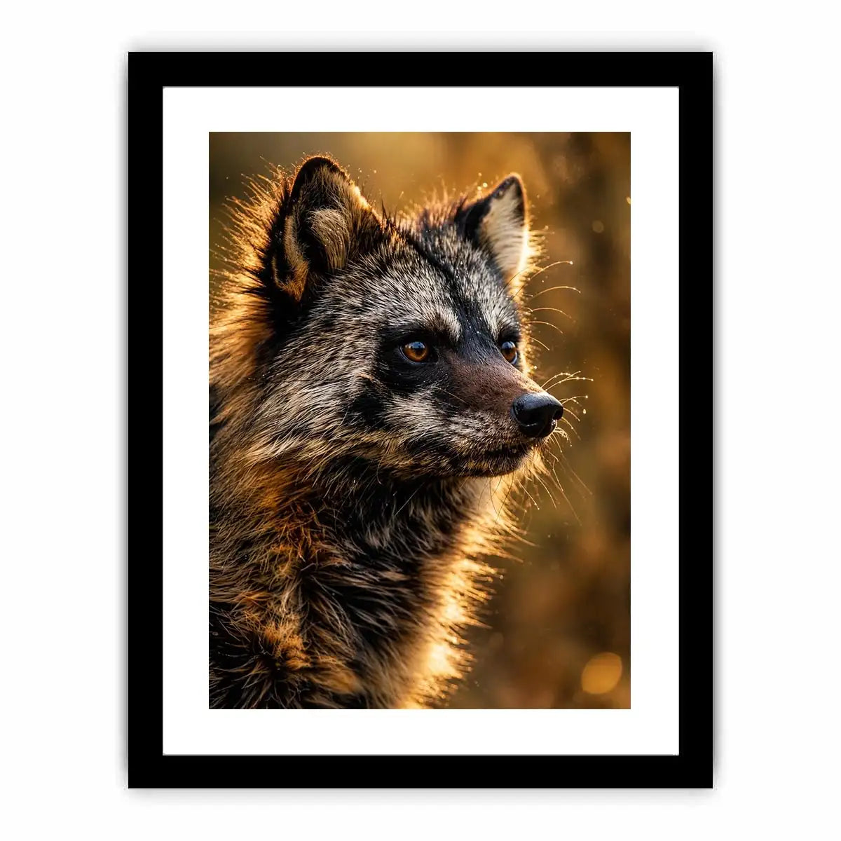 Racoon Dog Canvas Print