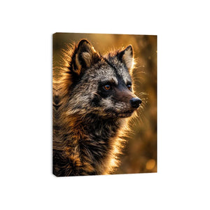 Racoon Dog Canvas Print