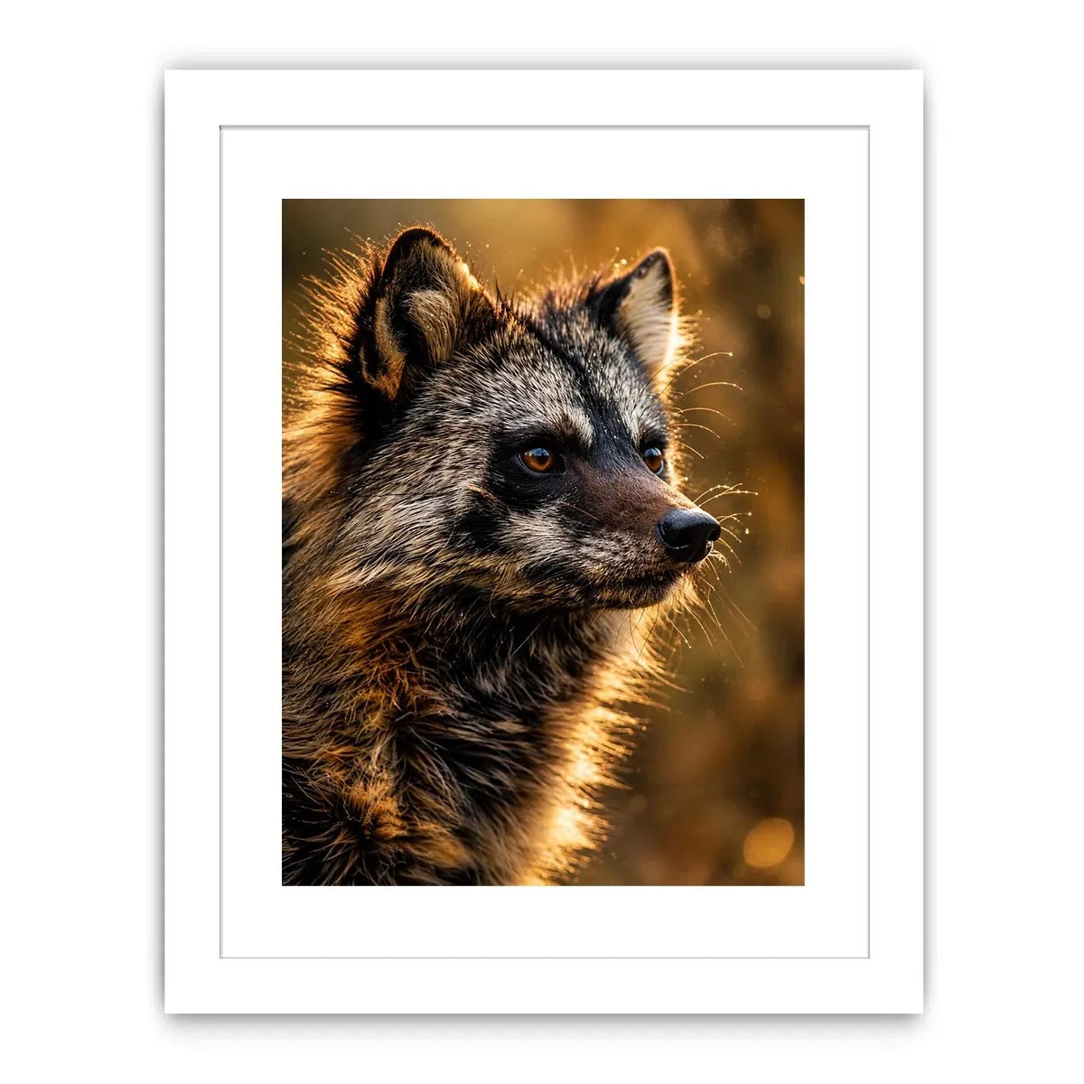 Racoon Dog Canvas Print