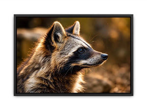 Racoon Dog Canvas Print