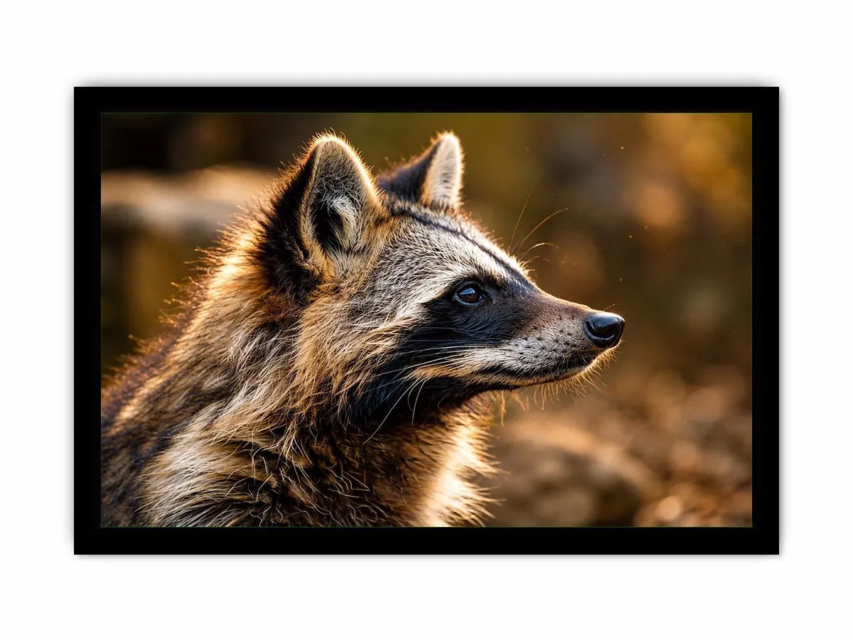 Racoon Dog Canvas Print