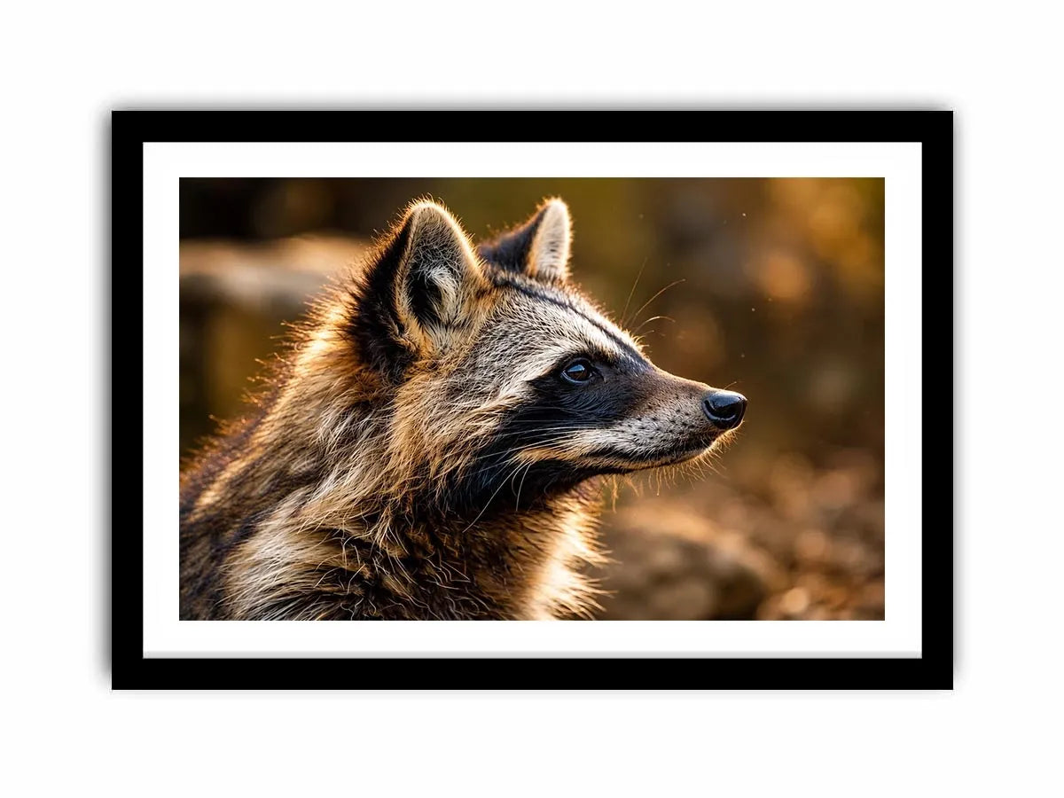 Racoon Dog Canvas Print