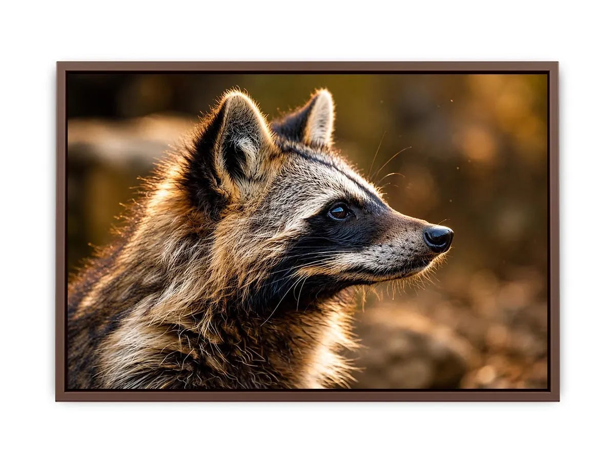 Racoon Dog Canvas Print