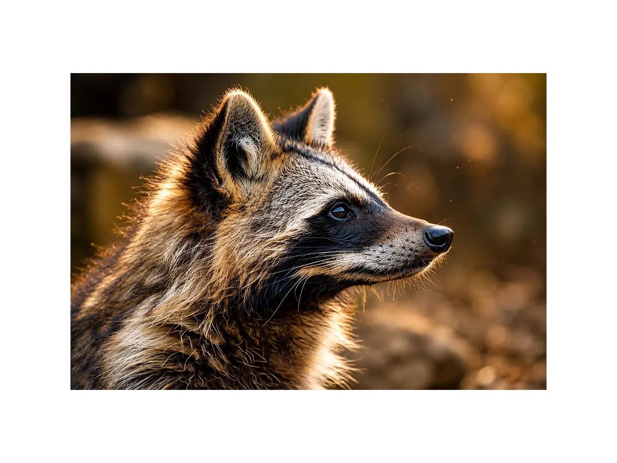 Racoon Dog Canvas Print