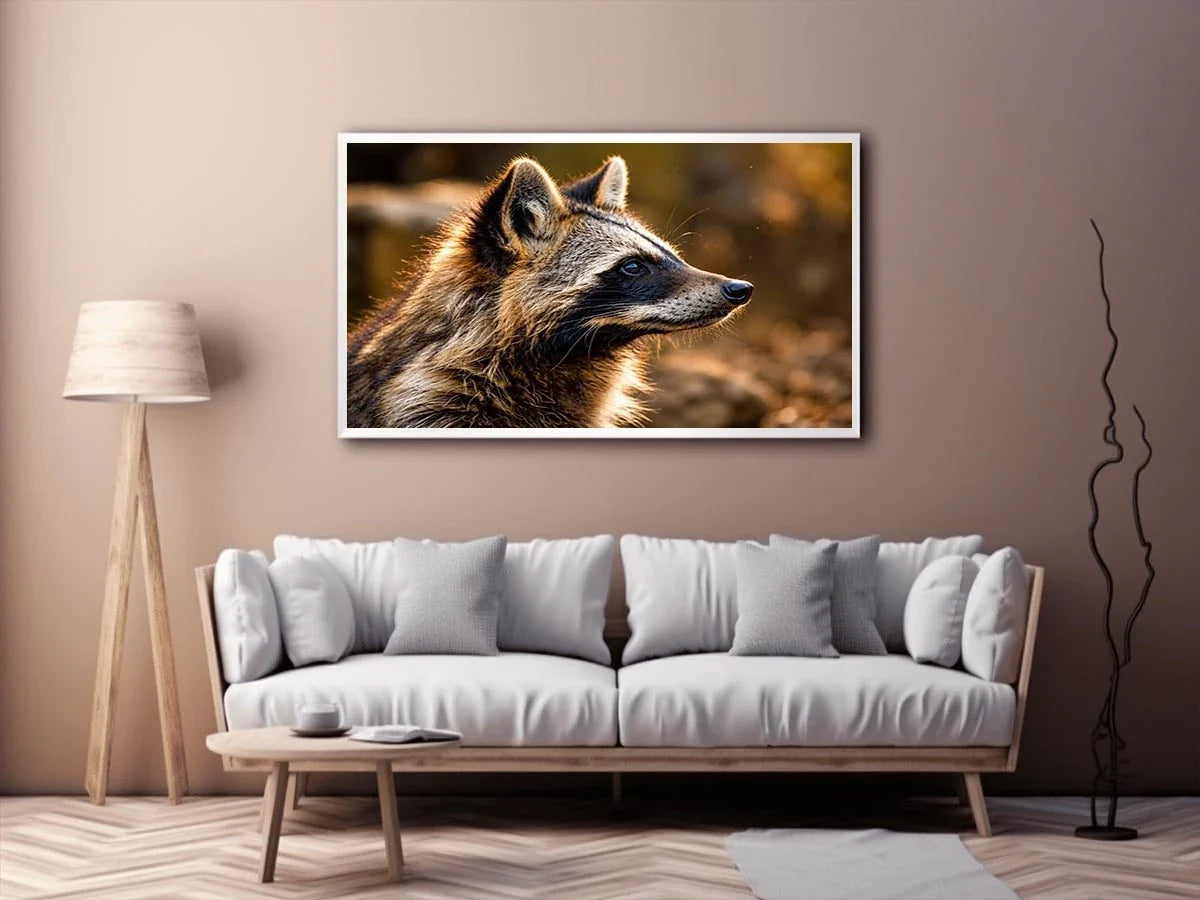 Racoon Dog Canvas Print