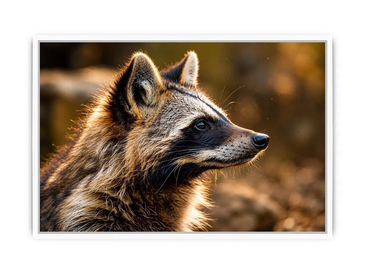 Racoon Dog Canvas Print