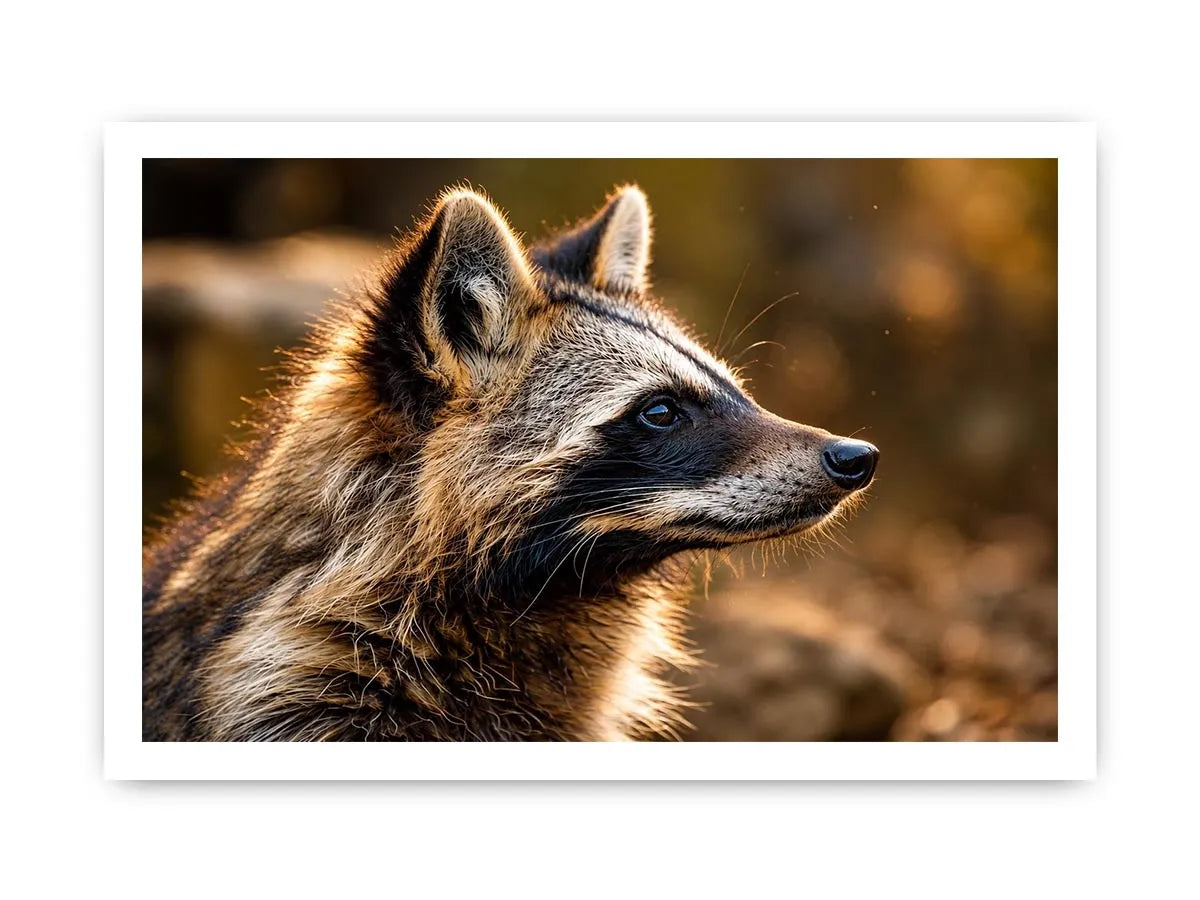 Racoon Dog Canvas Print