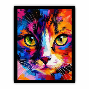 Cat Pop Art Canvas Print