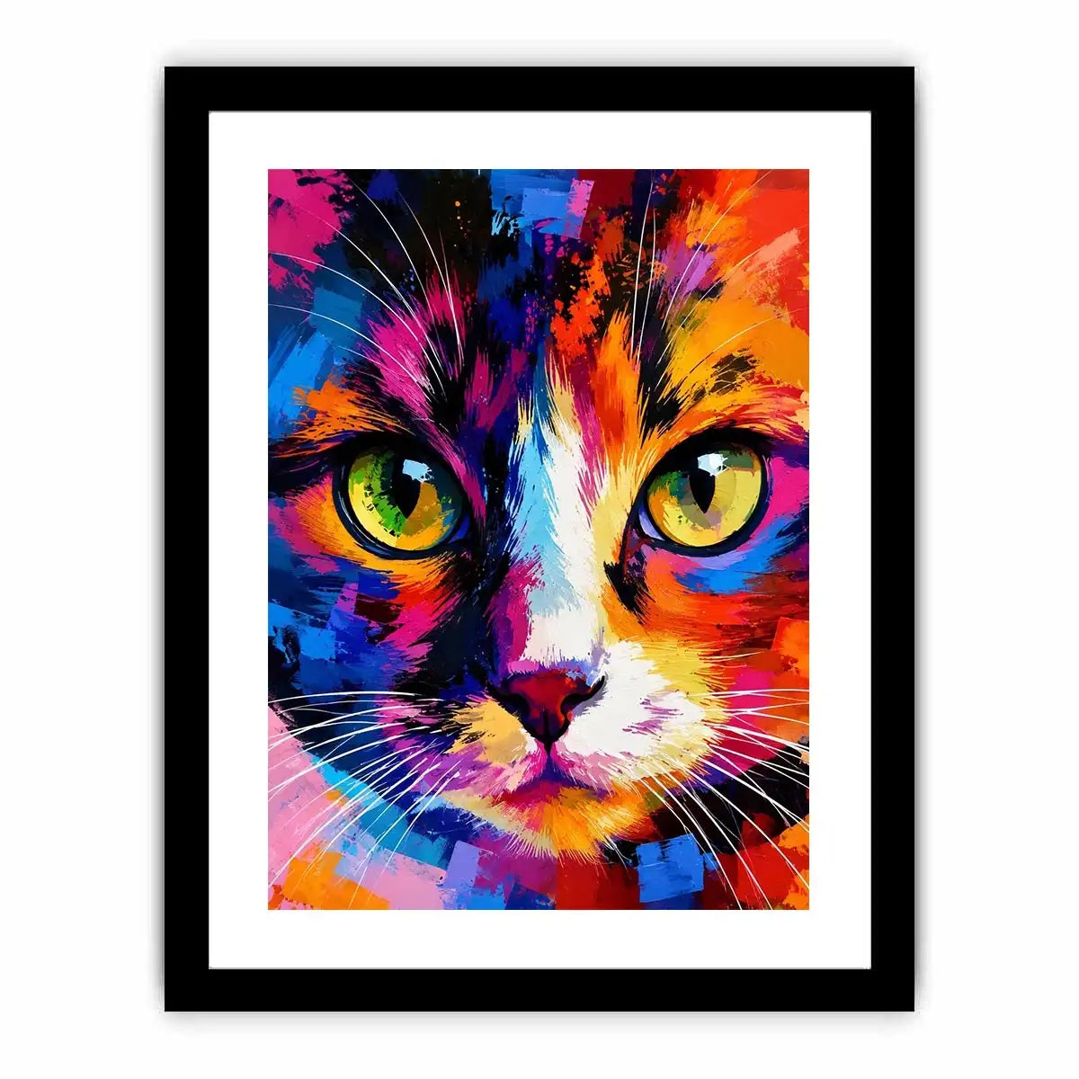 Cat Pop Art Canvas Print