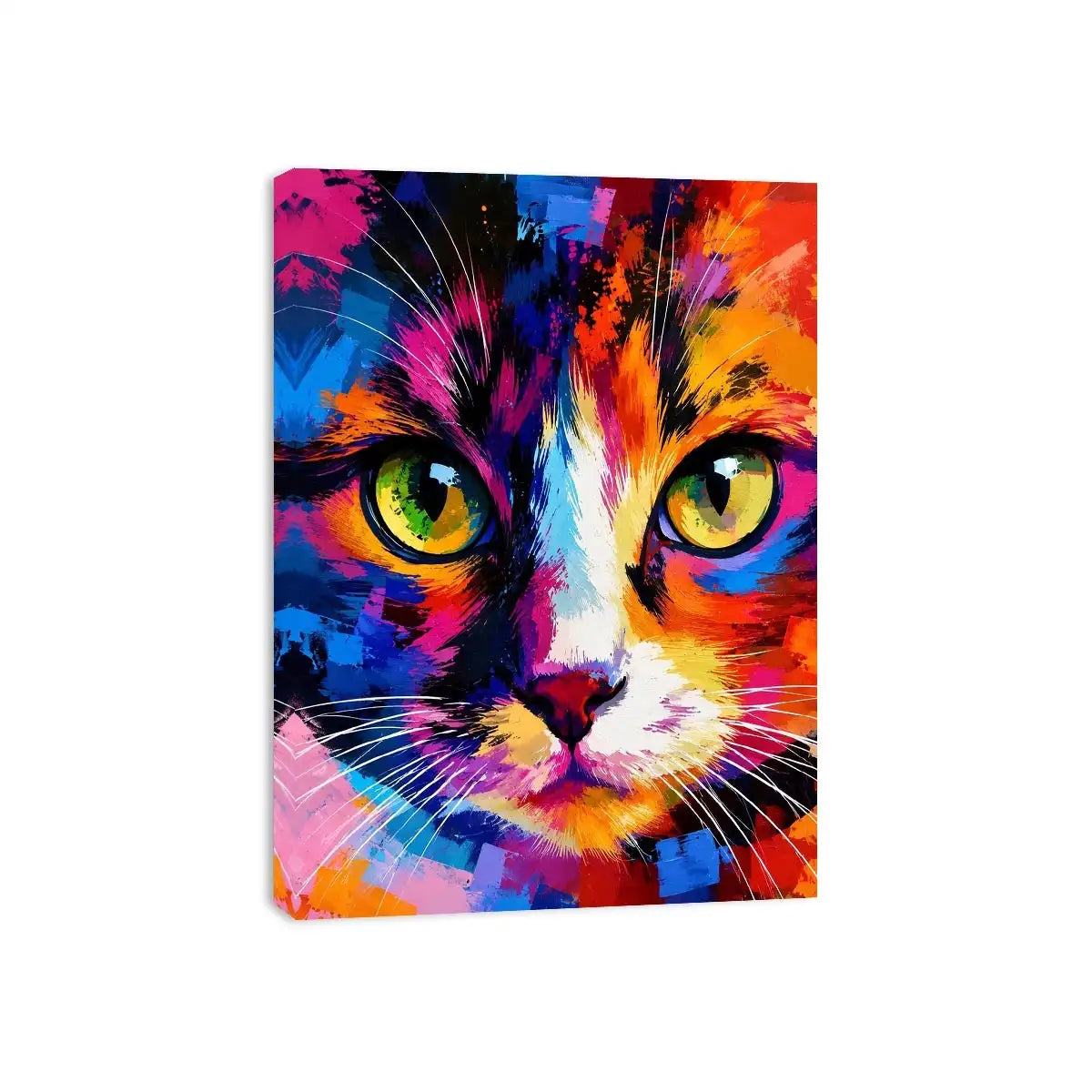 Cat Pop Art Canvas Print