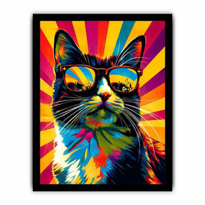 Cat Pop Canvas Print