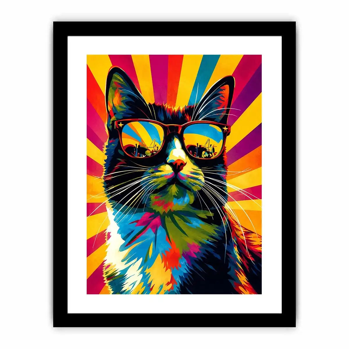 Cat Pop Canvas Print