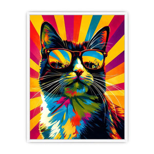 Cat Pop Canvas Print