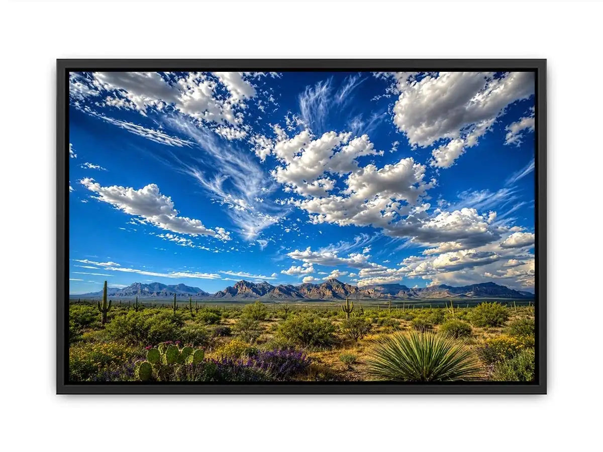 Arizona Sky Nude Canvas Print