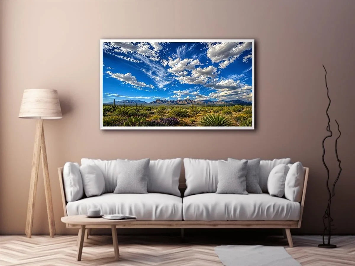 Arizona Sky Nude Canvas Print