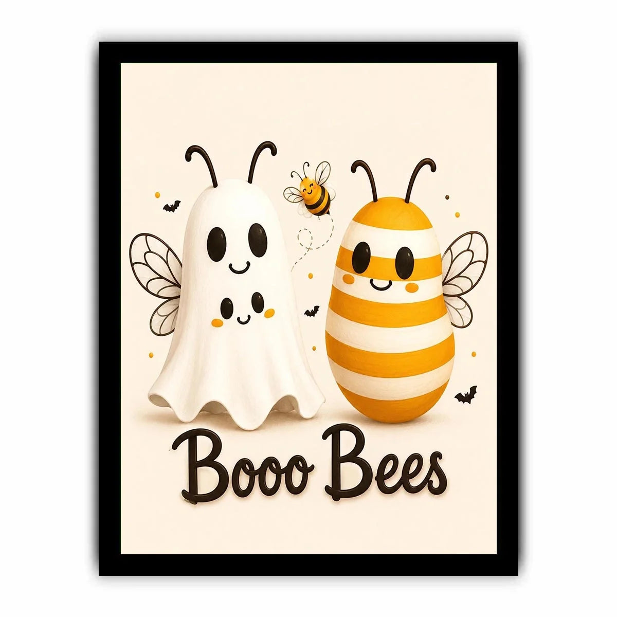 Boo Bees Canvas Print
