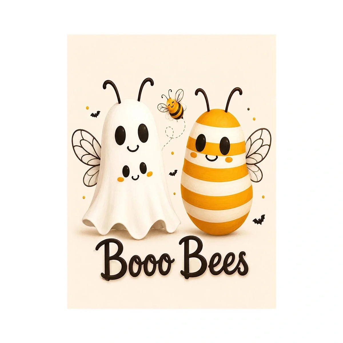 Boo Bees Canvas Print
