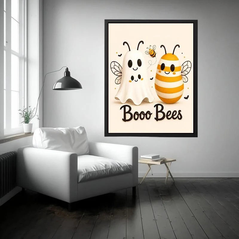 Boo Bees Canvas Print