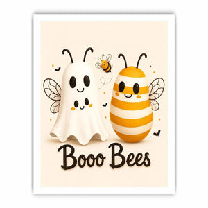 Boo Bees Canvas Print