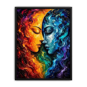 Twin Flame Canvas Print