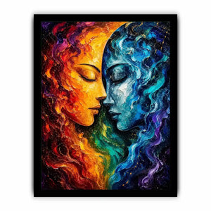 Twin Flame Canvas Print