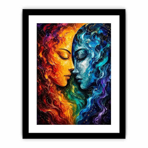 Twin Flame Canvas Print