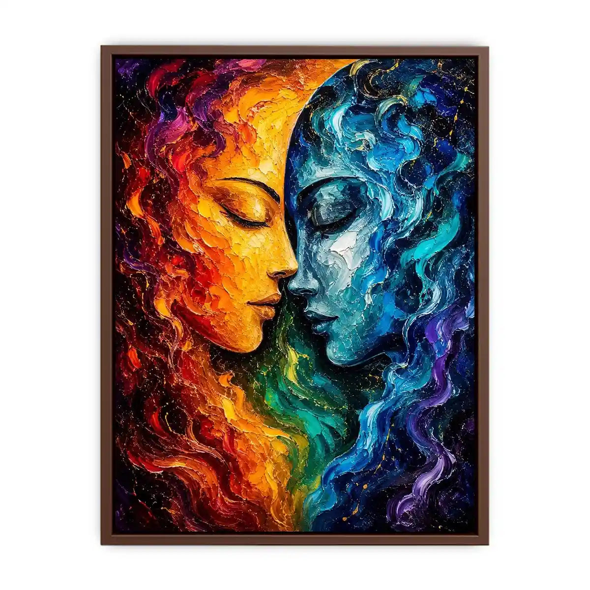 Twin Flame Canvas Print