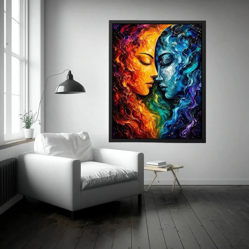 Twin Flame Canvas Print