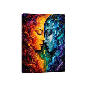 Twin Flame Canvas Print