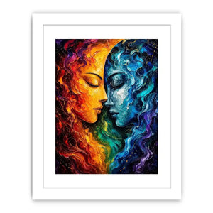 Twin Flame Canvas Print