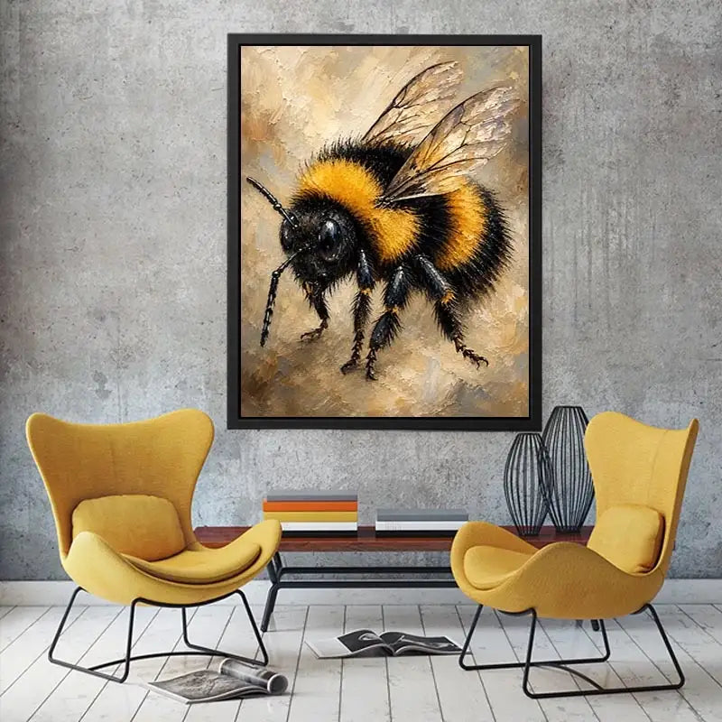 Cute Bee Canvas Print