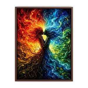 Fire Kiss Canvas Print