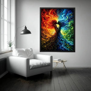 Fire Kiss Canvas Print