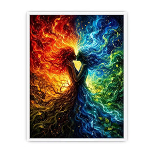 Fire Kiss Canvas Print