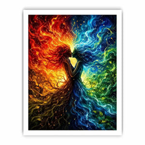 Fire Kiss Canvas Print