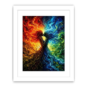 Fire Kiss Canvas Print