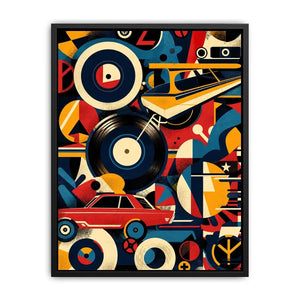 Composition Canvas Print